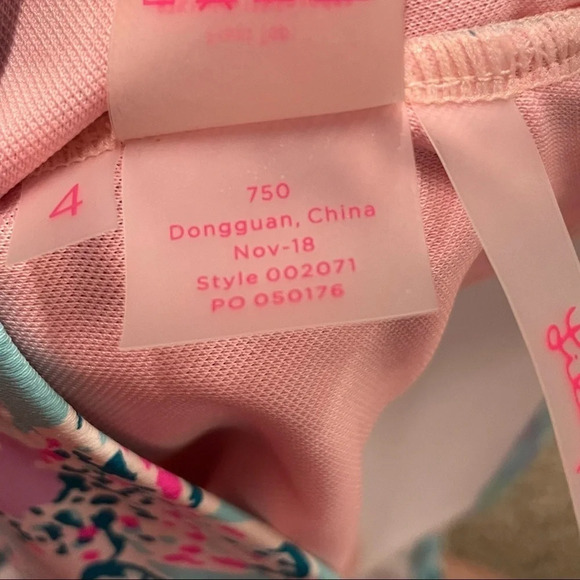 Lilly Pulitzer Flamenco Women Sway this Way 1 Piece Bathing Swim Suit - Picture 5 of 9